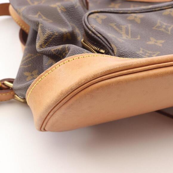 LOUIS VUITTON Brown Monogram Leather Backpack - Picture 9 of 11